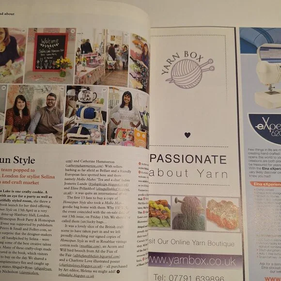 Mollie Makes Issue 14 2012 Magazine Felted Macrons Handmade Fun DIY Projects - Picture 5 of 12